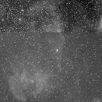 C100 (Lambda Centauri Nebula) — sky survey preview (NASA SkyView)