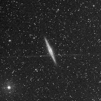C23 (Silver Sliver Galaxy) — sky survey preview (NASA SkyView)