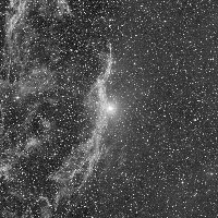 C34 (West Veil Nebula) — sky survey preview (NASA SkyView)