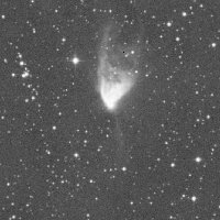 C46 (Hubble's Variable Nebula) — sky survey preview (NASA SkyView)