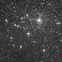 IC 2395 — sky survey preview (NASA SkyView)