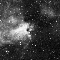 M17 (Omega Nebula) — sky survey preview (NASA SkyView)