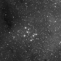 M29 (Cooling Tower Cluster) — sky survey preview (NASA SkyView)