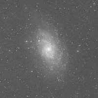 M33 (Triangulum Galaxy) — sky survey preview (NASA SkyView)