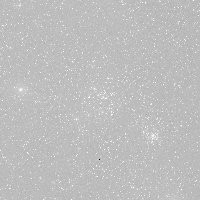 M35 (Shoe-Buckle Cluster) — sky survey preview (NASA SkyView)