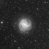 M83 (Southern Pinwheel Galaxy) — sky survey preview (NASA SkyView)
