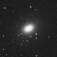 NGC 1052 — sky survey preview (NASA SkyView)