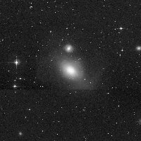 NGC 1316 (Fornax A) — sky survey preview (NASA SkyView)