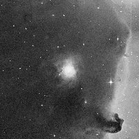 NGC 2023 — sky survey preview (NASA SkyView)