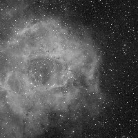 NGC 2238 (Rosette Nebula) — sky survey preview (NASA SkyView)