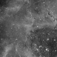 NGC 2246 (Rosette B) — sky survey preview (NASA SkyView)