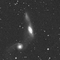 NGC 2992 — sky survey preview (NASA SkyView)