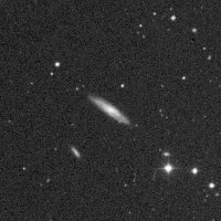 NGC 3251 — sky survey preview (NASA SkyView)