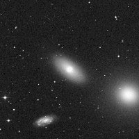 NGC 3384 — sky survey preview (NASA SkyView)