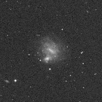 NGC 4496A — sky survey preview (NASA SkyView)