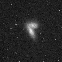 NGC 4568 (Butterfly Galaxies) — sky survey preview (NASA SkyView)
