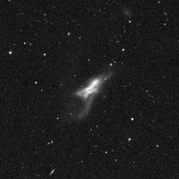 NGC 520 — sky survey preview (NASA SkyView)